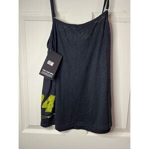 Nascar Womens Spaghetti Strap Top Jeff Gordon  Number Signed Black NWT Medium